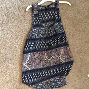 Patterned tank top